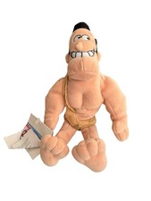 George of The Jungle Plush Doll Mini Bean Bag Stuffed Toy Plush Disney Store 8” picture