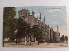 Vintage Postcard Ohio 1918 St. Joseph's Cathedral, Columbus Posted 2 cent picture