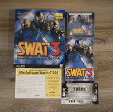 SWAT 3 Close Quarters Battle PC CD-Rom Big Box CIB COMPLETE 1999 picture