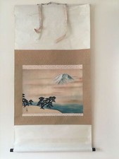 Vintage Japanese / Chinese painting Scroll Snow Mountain 52