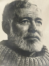 海明威Ernest Hemingway photo By Yousuf Karsh; 1957 picture