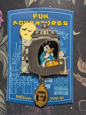 Disney Fun Adventures Phantom Manor Donald Duck Pin - Haunted Mansion - RARE picture