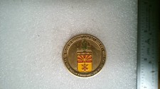 CHALLENGE COIN ARIZONA ARTILLERY 1921-2007 SAINT BARBARA'S COMMEMORATION picture