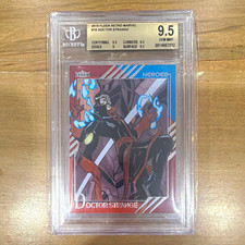 Doctor Strange GEM Mint “Black and Red” 2015 Fleer Retro Marvel Heroes BGS 9.5 picture