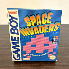 Nintendo Game Boy Space Invaders Complete in Box w/ Manual, Arcade Shooter picture