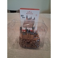 2013 Hallmark Keepsake Harry Potter Hogwarts Castle Magic Sound Ornament Box... picture