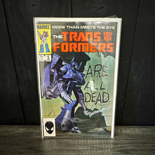 Marvel The Transformers #5 (June 1985) Bill Sienkiewicz Cover, Budiansky picture