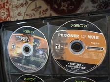 Lot Of 2 Original Xbox Disc Only Games Splinter Cell Pandora and Prisoner of War picture