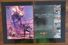 MediEvil II VTG 2000 Print Ad PS1 PlayStation Sir Daniel Fortesque Gothic Horror picture