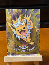 Topps 2000 Topps Chrome Pokémon TV Animation Edition #135 Jolteon Card English picture