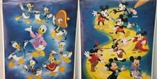 Mickey Mouse Donald Duck Generations Evolution Poster Walt Disney One Stop A27 picture