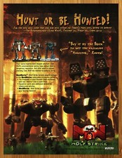 2006 MechWarrior Wolf Strike Print Ad/Poster Miniatures Figures Game Promo Art picture