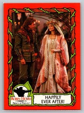 1991 Robin Hood Prince of Thieves #88 Happily Ever After Trading Card Movie picture