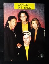 C450 Color Me Badd The Party Vintage Thailand ONLY 1 COLOR PAGE MEGA RARE picture