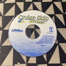 Cruise Ship Tycoon (PC, 2003) Disc Only picture