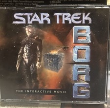 VINTAGE Star Trek Borg 1996 Interactive Movie Preowned Complete Excellent picture
