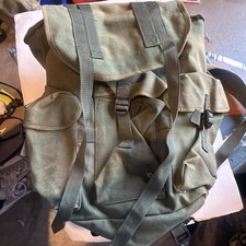 Vintage GSA-69-4661 Indigenous Rucksack OD Canvas Military Field Pack picture