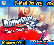 RollerCoaster Tycoon 2 Triple Thrill Pack – PC (Wind 10/11) picture