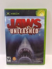 Jaws Unleashed (Microsoft Xbox, 2006) Complete w/ Manual. picture