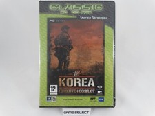 KOREA FORGOTTEN CONFLICT PC Computer CD-ROM Original - New Sealed Strategy picture