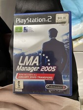 LMA Manager 2005 - PS2 Game in Case w/Manual (PAL) picture