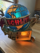 Vintage 1976 Schlitz Beer Cash Register Lighted Motion Globe Sign part 86430 picture