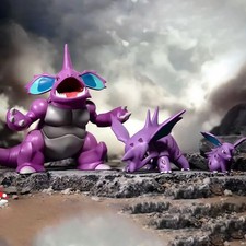 BKM Pokémon Nidoking Nidorino Nidoran 1/20 Scale PVC Figure Collectible picture