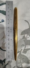 PARKER 75 GOLD PLATED 22K BALL POINT PEN MADE IN FRANCE  picture