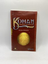 Kohan Immortal Sovereigns • PC Game • Manual Only picture