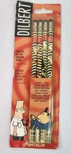 VINTAGE 1990s Pentech DILBERT 4 Pencils With Great Characters No. 2 Pencils picture