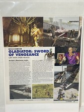 Gladiator: sword of vengeance video game preview print ad wall art ephemera picture