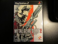 Metal Gear Solid 2 Sons of Liberty PlayStation 2 PS2 COMPLETE PRISTINE MINT picture