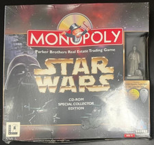 FACTORY SEALED Monopoly Star Wars PC CD-ROM Special Collector Edition Lucas Arts picture