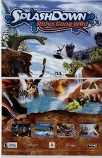 2003 Splashdown Rides Gone Wild PlayStation 2 Video Game Art Vintage Print Ad  picture
