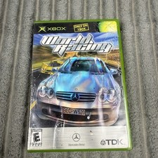 World Racing Mercedes-Benz Original Xbox Game Driving ROUGH BOX SCRATCH Untested picture