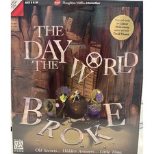 The Day the World Broke PC Big Box Game David Wiesner Mifflin Windows 95 picture