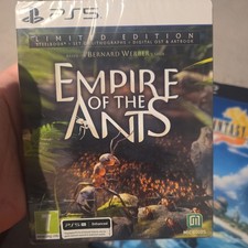 Empire of the Ants Limited Edition Playstation 5 PS5 Steelbook Case Fresh 💥  picture