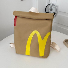 Funny Fast Food Style Backpack Cute Cartoon Design Collectible Bag picture