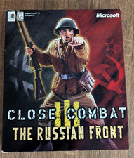 Close Combat 3 Russian Front Microsoft 1999 PC Big Box ONLY picture