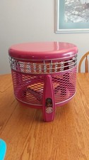 Emerson Electric Hassock Fan Gloss Watermelon *NO MOTOR* Model 74646-AG See Pics picture