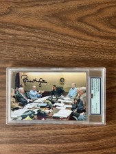 ROBERT GATES AUTOGRAPH,SEC.OF DEFENCE ,SITUATION ROOM/OBAMA/ BIN LADEN/9-11 picture