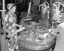 Springfield Rifle Armory Woman Factory Worker 8x10 Print WWII WW2 HT4136995 picture