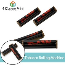 2pcs RAW 110mm Hemp Plastic Adjustable 2Way Rolling Machine for King Size Papers picture