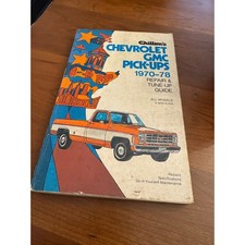Chilton Chevrolet GMC Pick-Ups 1970-1978 Repair Tune-Up Guide Manual 6700 picture