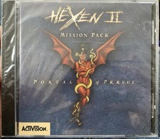 HEXEN II Mission Pack Portal of Praevus Sealed 1998 PC Video Game Activision CD picture