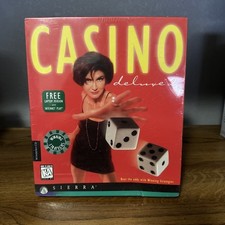 NEW - Casino Deluxe 2 Jewel Case (Computer PC Game, Sierra 1999) picture