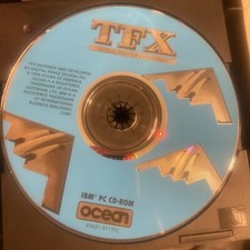 TFX Tactical Fighter Experiment 1994 IBM PC Cd-Rom  **Disc Only** OCEAN Game picture