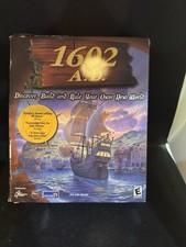 1602 A.D. PC CD-ROM Game 1999 Windows 95 98 City Builder Strategy picture
