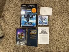 Jane's F-15 Jet Combat Simulator Game (PC, CD-ROM, 1999) Big Box picture