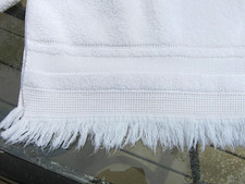 Huge White Frette At Home Bath Sheet Towel 59